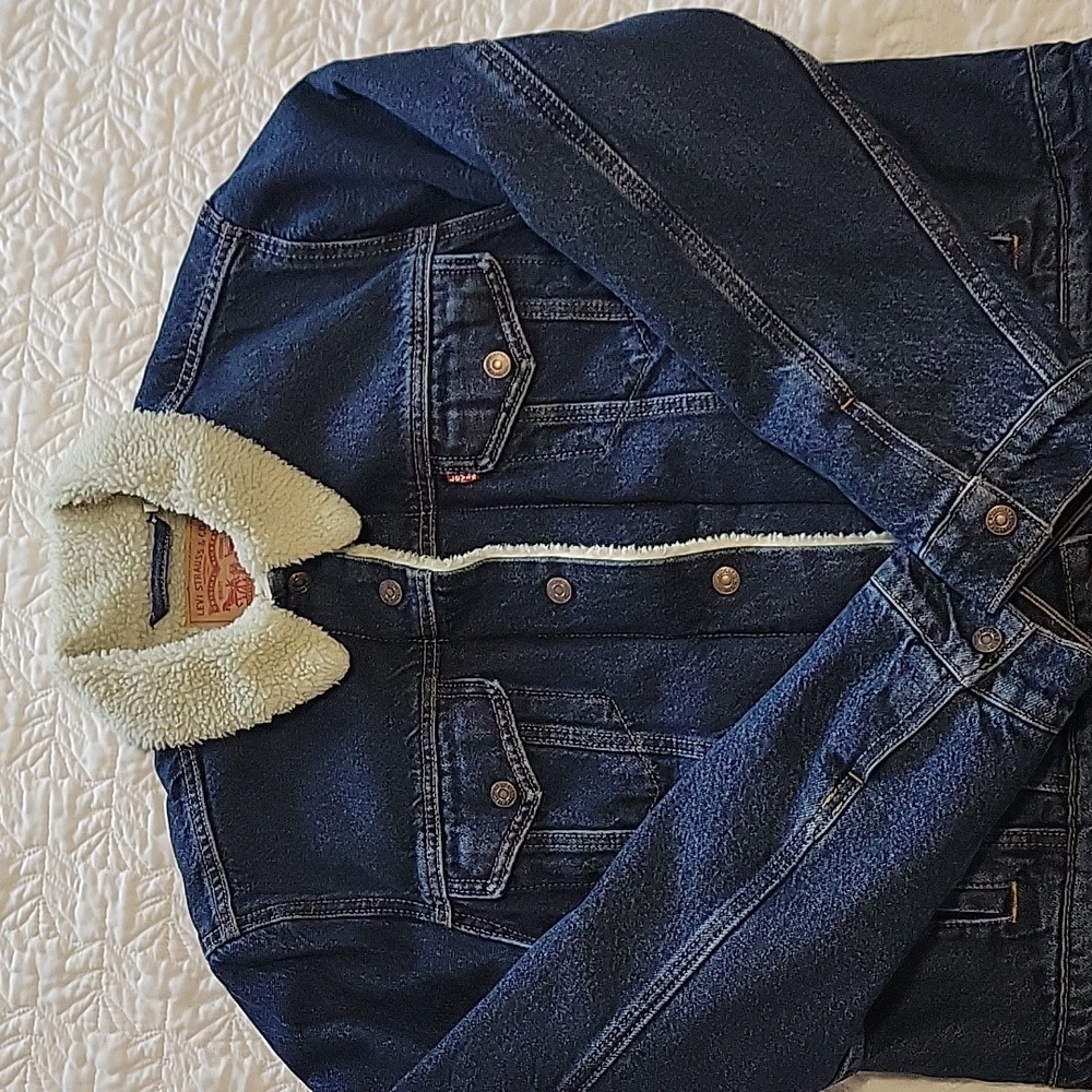 Levi's Denim Sherpa Jacket